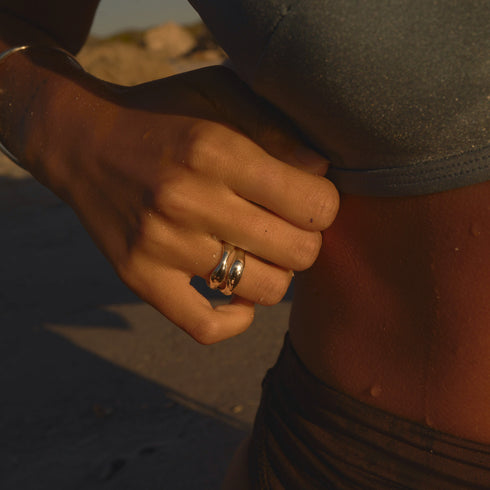 Tide Ring 2 in Silver